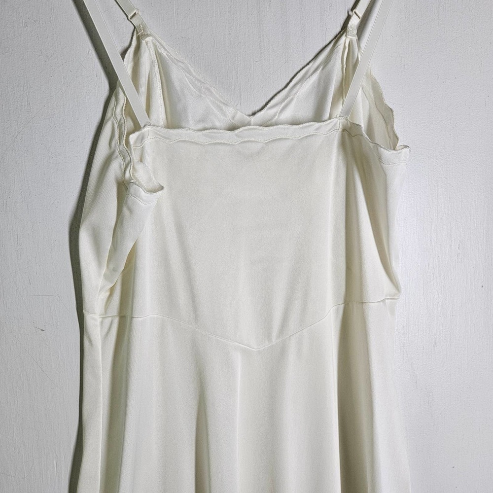 Vintage Gaymode Unclingable Full Slip 36 Reg White Penneys - Picture 9 of 11